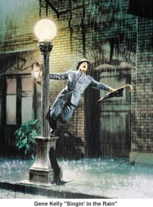 singing in the rain